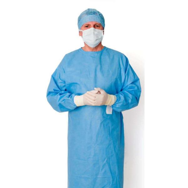 Non Woven Disposable Gowns sms PP Medical patient wear surgical gowns custom patient uniform