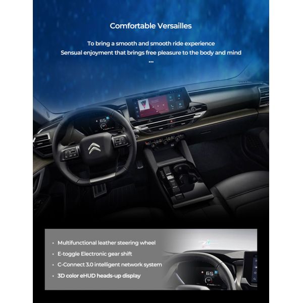 Citroen Versailles CX5 Used Motor Vehicle Petrol Cars 221KM/H
