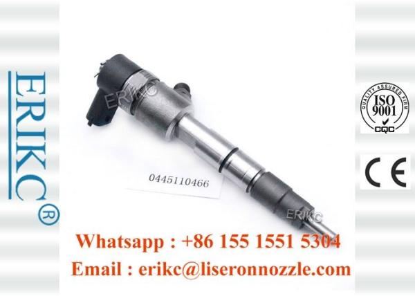 ERIKC 0445110466 Bosch Diesel Jet Fuel Injector 0 445 110 466 Bico Auto Parts 0445 110 466 for JAC HF4DA1-2C