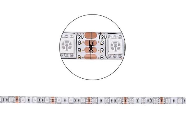 Double Sided RGB Flexible Strip LED Lights , 12V Outdoor LED Strip Lights