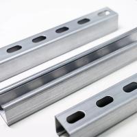 Durable résistant à la rouille galvanisé Unistrut Canal léger 1-3 mm d'épaisseur