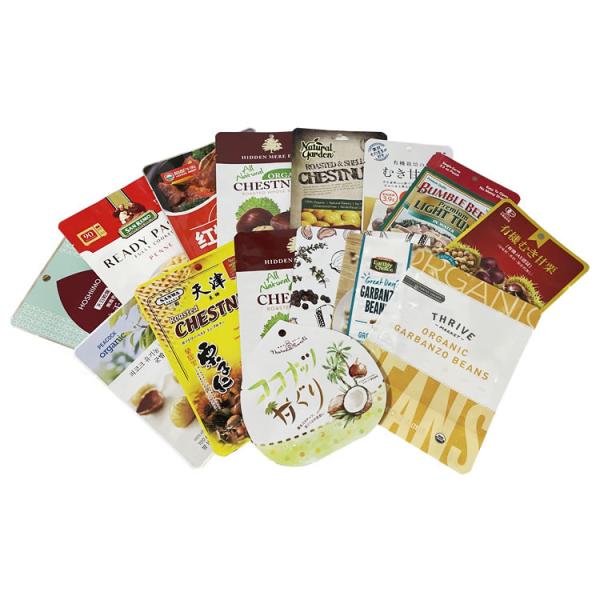 Microwave High Temperature 121-135 Degree Retort Pouch for Ready Meal Meat Beans Rice Custom Print