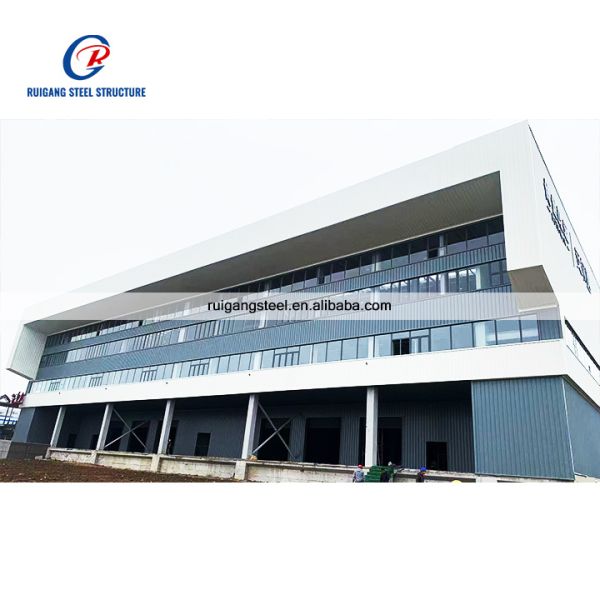 Architect Design Multilayer Prefabricated Steel Structure Building for School Office & Mall Applications