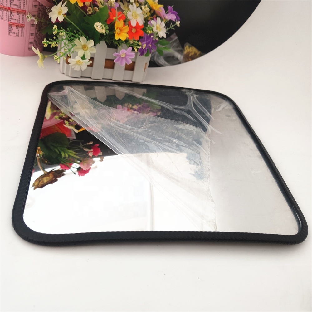 Wide View Silver Acrylic Convex Mirror 30X30CM Acrylic Safety Mirror Water Resistant