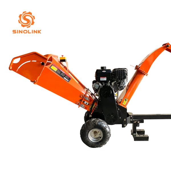 120mm Tree Wood Chipper Machines For Log Shredder Sinolink