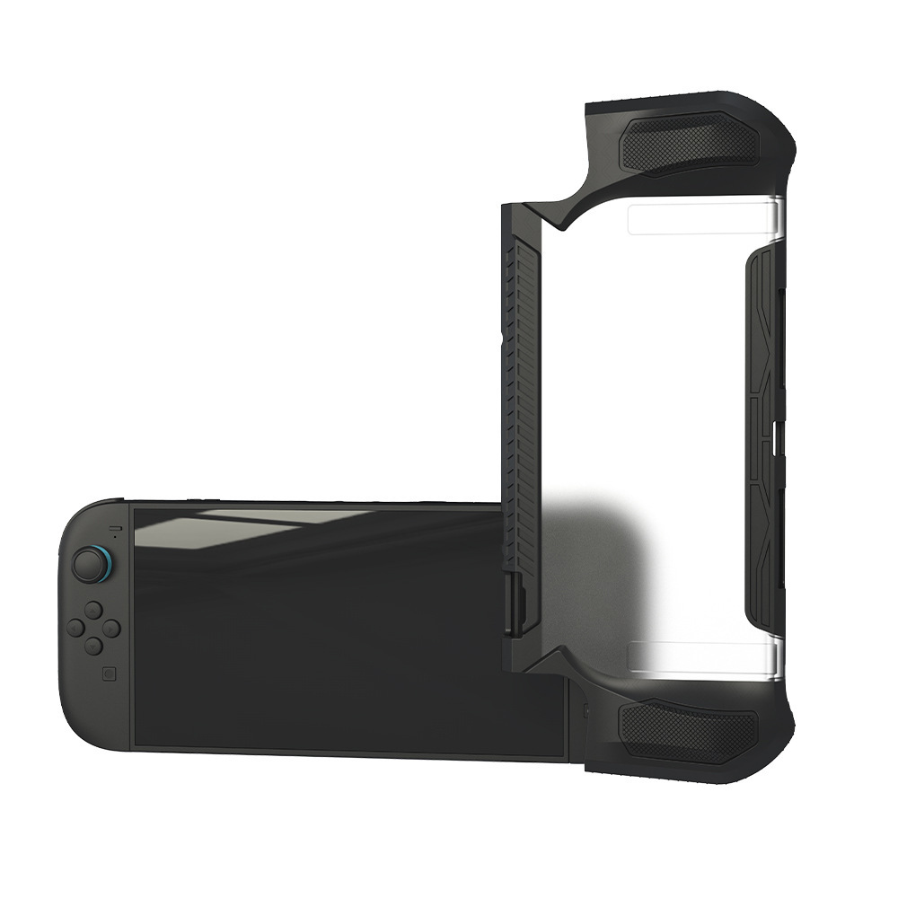 Laudtec Protective Case for Switch 2 Protective Cover Integrated Adhesive Plugged Into TV Base