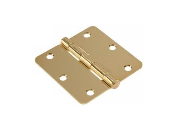 Pure Brass Flat Cabinet Door Hinges With Round Corner And Ball Bearing 3/4Commercial heavy duty door hinge