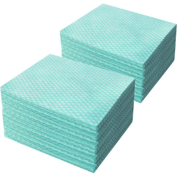 Lint Free Disposable Non Woven Cloth , 50gsm Kitchen Wipes Non Woven Fabric