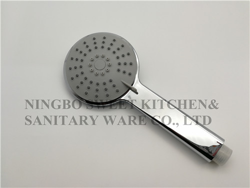hot sale ABS material chrome plating shower head hand shower rain shower sanitary ware accessories