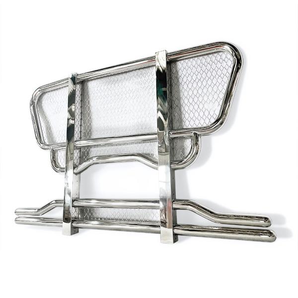 201 Acero inoxidable camión pesado delantero parachoque camión semirremolque protector de ciervos para Scania