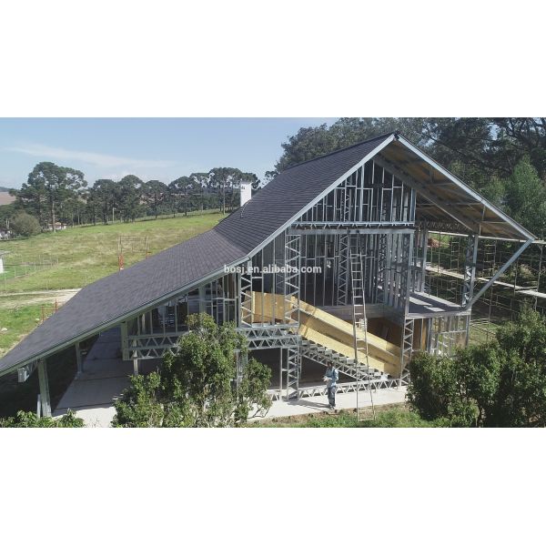 Italy Used Prefabricated Light Gauge Steel House Villa Roll Forming Machine