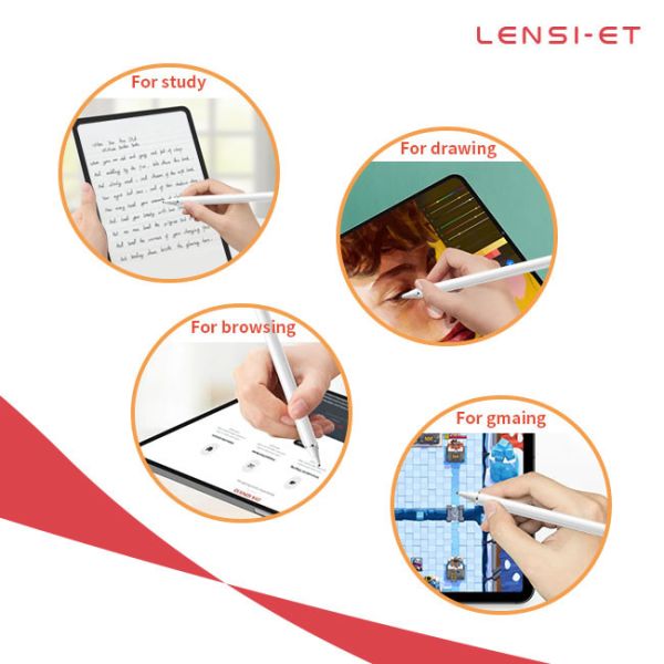 Lápiz óptico de carga de plástico