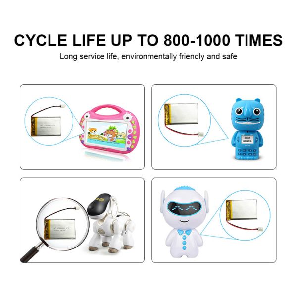 3.7в литий-полимерная батарея 950mah 1000mAh Липо батарея 583450 603450