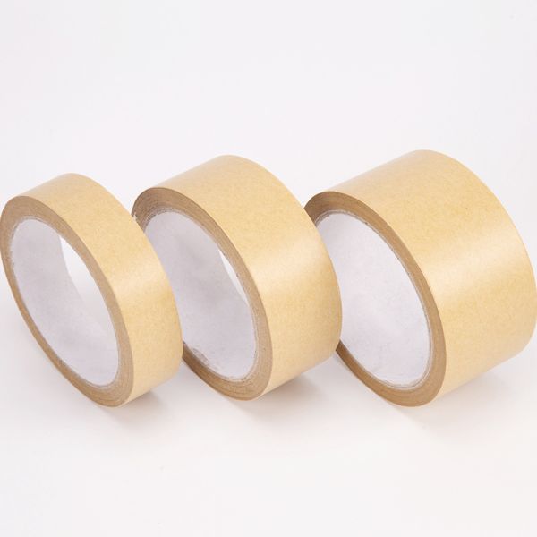 Waterproof Heat Resistant Kraft Paper Tape with Writable Surface for Packaging and Sealing