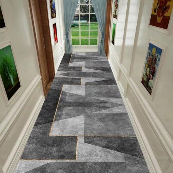 Rectangle Commercial Floor Mat Stairs Entry Door Hallway Carpet 140cm Width