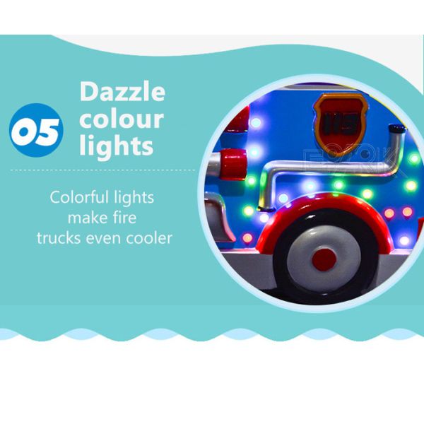 Educational Play Area Led Swing Car Amusement Baby Rocker Rides Toy Game Machine