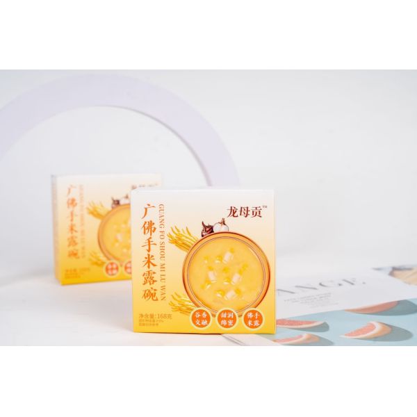 Bouteilles de bien-être asiatiques Bouddha's Hand Herbal Grain Bowl Prêt à manger Dessert à base de plantes