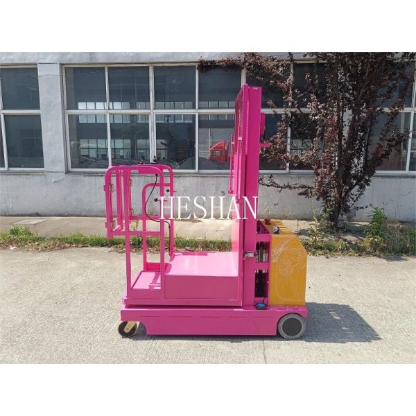 Полностью электрический CE подъемноого-транспортировочн механизма подборщика заказа самоходный одобрил