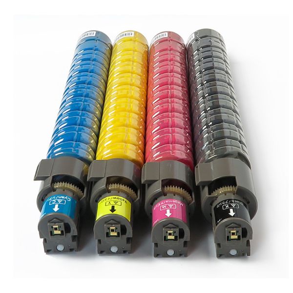 Ricoh Toner Cartridge compatible with Ricoh MP C4501 5501 printers offering ISO9001 ISO14001 certification and guarantee