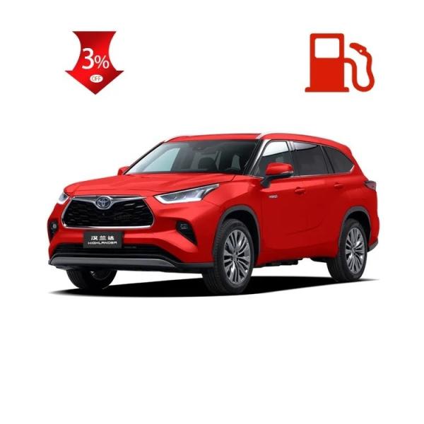 Highlander 2024 2.5L Smart Electric Hybrid All-Wheel-Drive Rider Version 7-Seater SUV Cylinders 4 Curb Weight 1000kg-2000kg