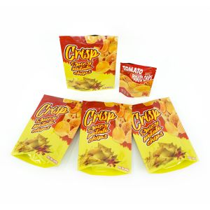 Gravure Printing Custom Printed Snack Potato Chip Packaging Bags Various Sizes