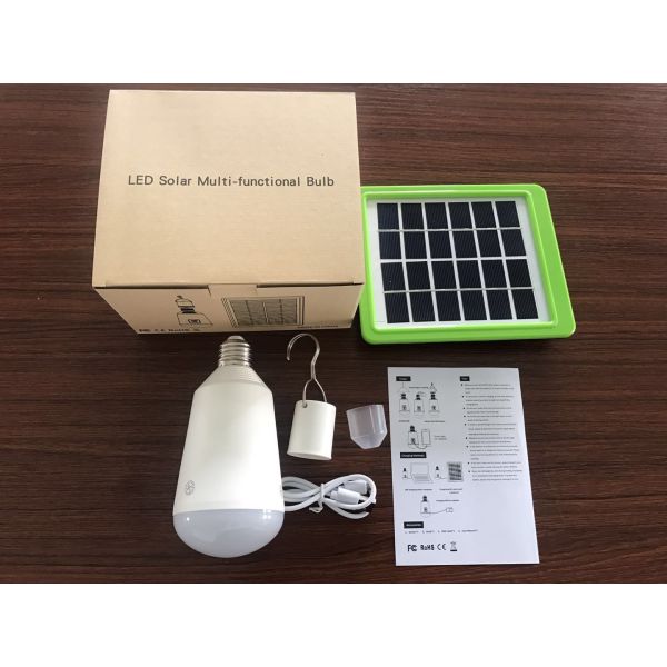 Солнечный портативный поручать|Стен-установленная многофункциональная лампа шарика СИД|Домашнее освещение|Запасное освещение|Мобильное освещение