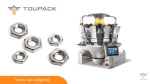 80WPM 1.6L Semi Automatic Weighing And Filling Machine For Screws Parts
