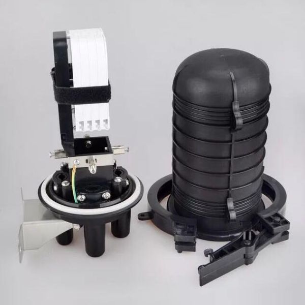 Dome type equipment capacity 144 core fiber Outdoor Joint Closure Duct Mounting ISO Approved