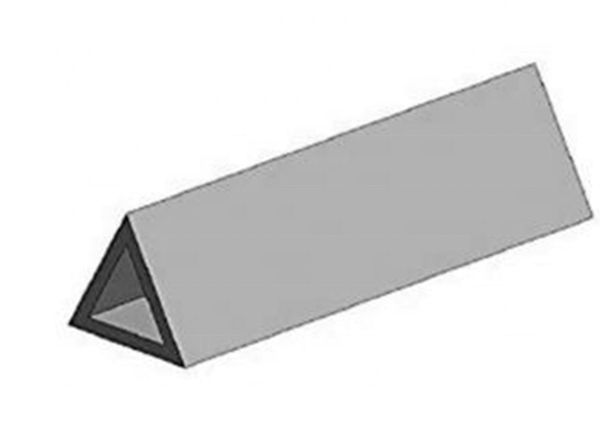 Mill Finish 6063-T5/6061-T6 Extruded Triangle Aluminum Profile For Led Channel Strip
