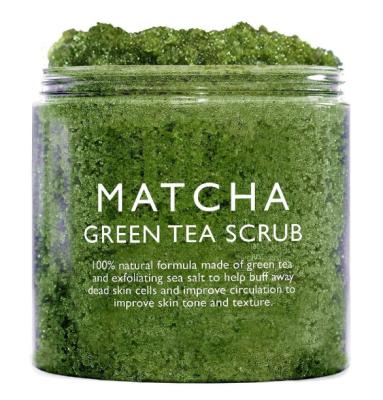 Green Tea Personal Care Toiletries Deep Cleansing Whitening Organic Matcha Face Body Scrub