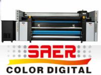 Machine d'impression de bannière de drapeau d'encre de la sublimation 1800DPI