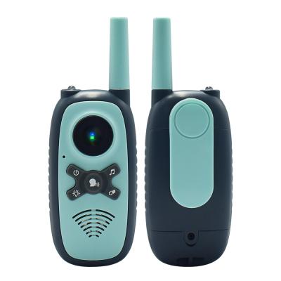 0.5W 3-Channel Toy Walkie Talkies for childred blue green red light 500m working range