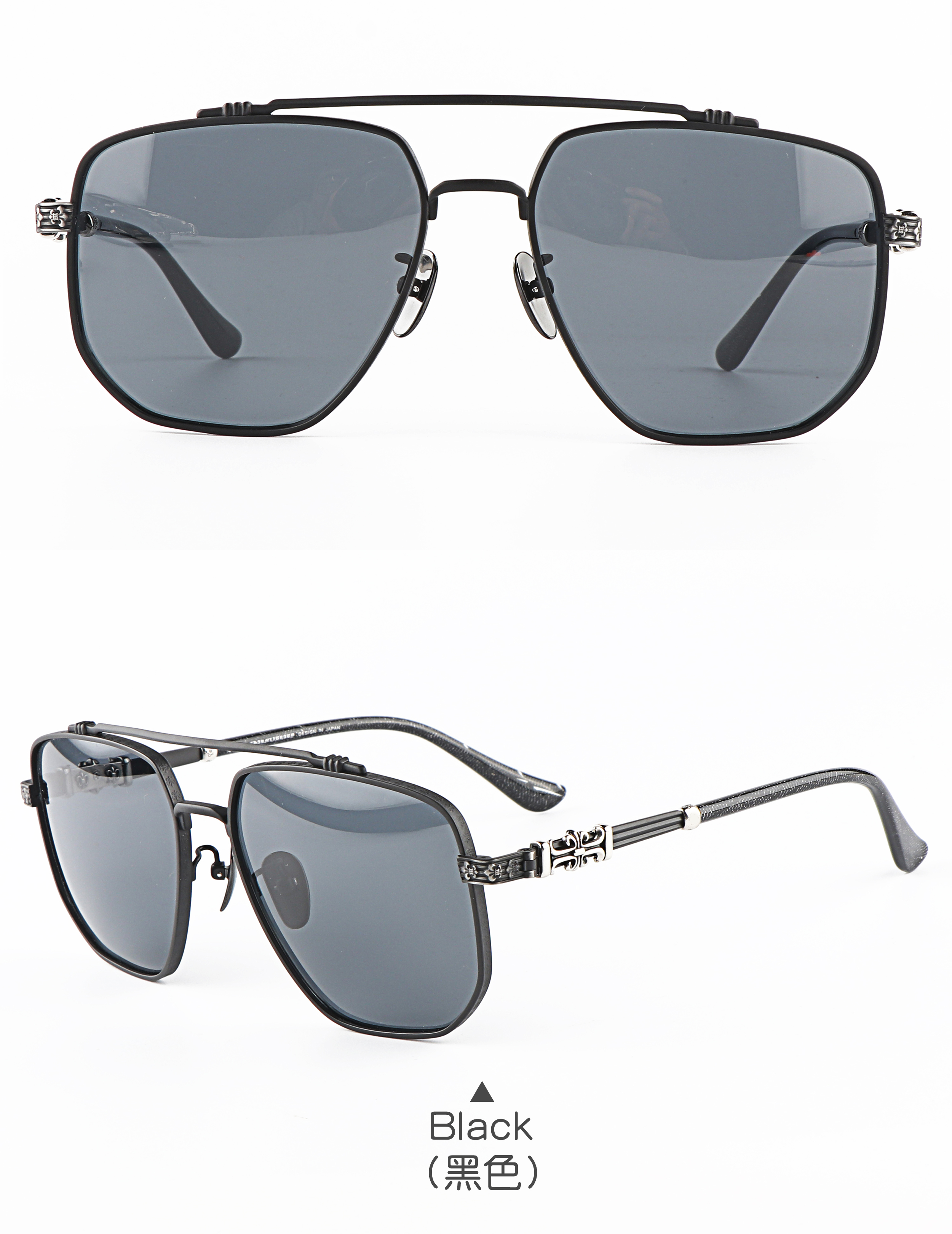Shenzhen Bulk Import New Arrivals Pilot Outdoors Men Shade Frame Uv Protection Wedding Hombre Sunglasses Personalized Side logo