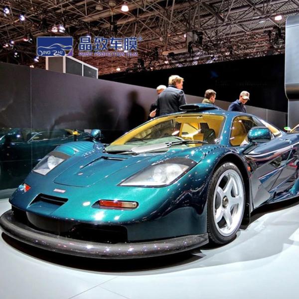 Wholesale Calendared Pearl Metal Emerald Matte Satin Metallic Car Wrapping Vinyl