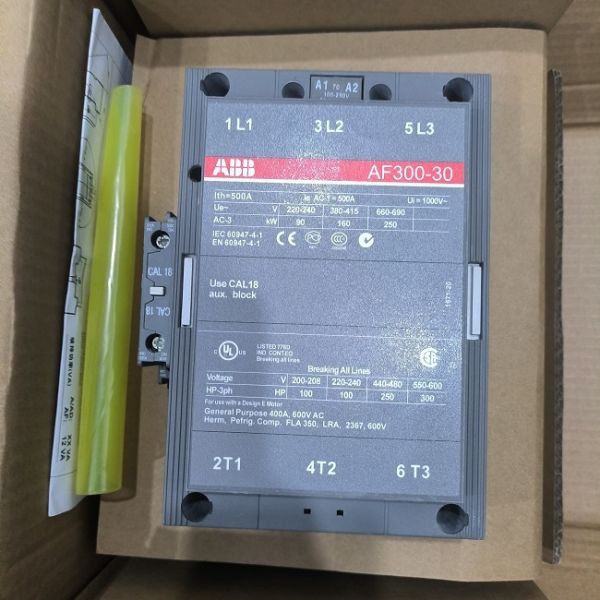 ABB AF300-30-11-70 1SFL557001R7011 100-250V 50Hz 60Hz AC DC Contactor Three Pole