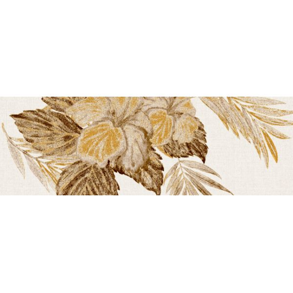 Living Room Glossy Decorative Ceramic Tile / Inkjet Glazed Porcelain Tile