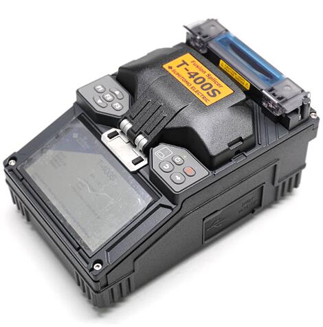 Polyester Fiber Blowing Equipment T-400S Fusion Splicer 0.01dB SMF 0.02dB