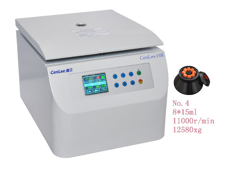 Центрифуга Benchtop высокоскоростная исправила центрифуга 16600r/Min роторов угл