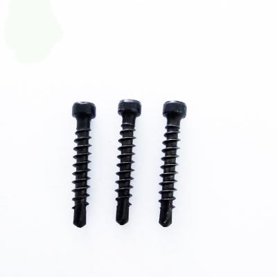 Cheese Fillister Head Stainless Steel 410 Decking Screws T15 Drive Tek Point Black Dacromet