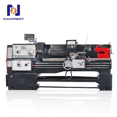 Metal Manual Lathe Machine CA6250 Horizontal Conventional Lathe Machine