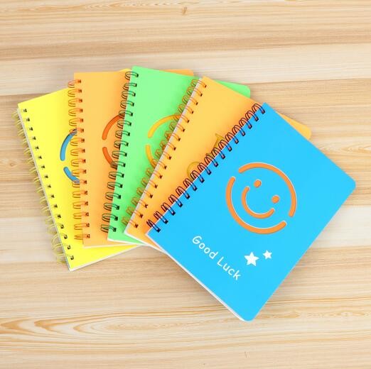 promotional notebook spiral notebook with pvc cover any size any print