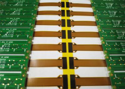 Rigid Flex Power Supply Print Circuit Board ENIG Green Soldermask Surface Treatment HASL PCB
