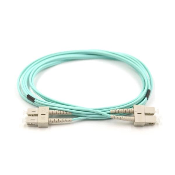 SC To SC 3mm Duplex Optical Fiber Patch Cord  G655 IEC617544