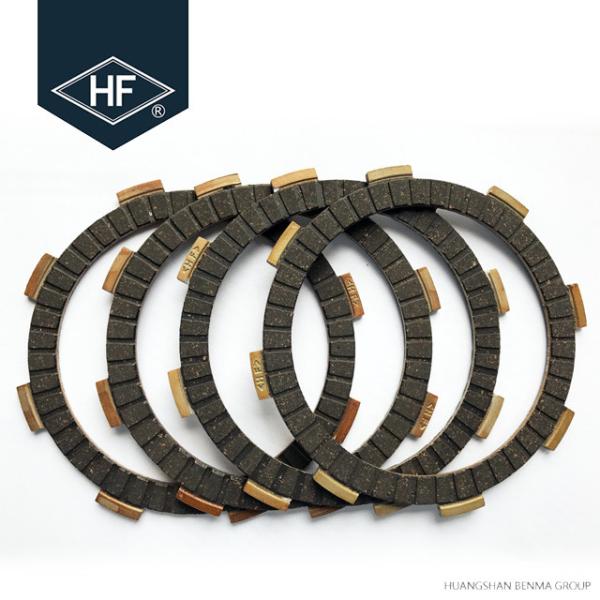 Pulsar Paper Based Motorcycle Clutch Plate Kevlar Black Color Quick Heat Dissipation