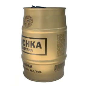 Custom Printed Tin Can Coffee Coconut Water Metal Tin Bottle  Big Drum Shape for Drinks for Food Storage