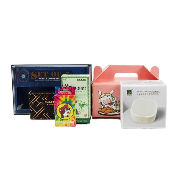 カスタムロゴ プレゼント保管 折りたたむ紙箱 紙箱 包装箱