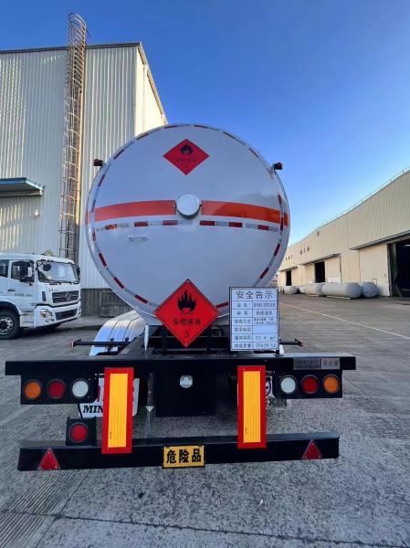 CIMC 3 / 4 essieux L' azot liquide gaz naturel Lpg Camion-citerne et semi-remorque Camion-citerne de transport routier au propane