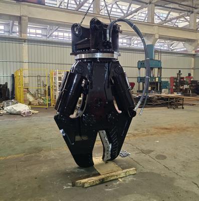 cortador da árvore da barra CTHB de 3850kg YAKAI Digger Tree Shear 320 para Mini Excavator