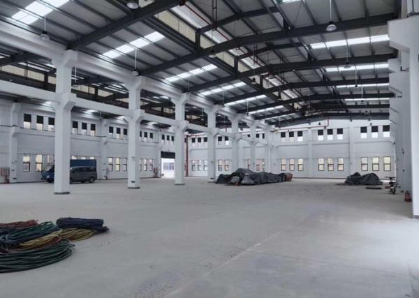Prefab Construction Structure Warehouse Industrial Steel Frame Building