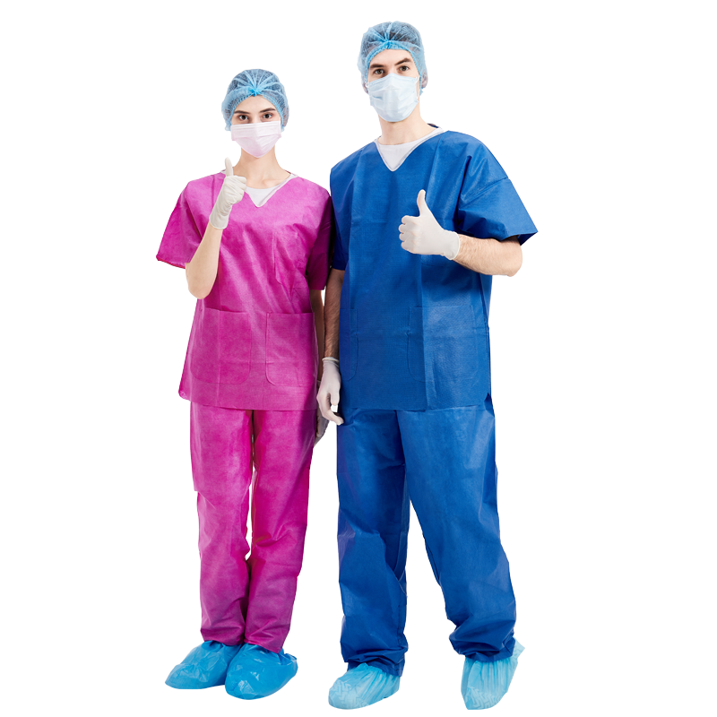 Hotsale Uniformes De Hospital Wholesale Custom Doctor Scrubbing Suit Clinical Nonwoven Hospital Uniform